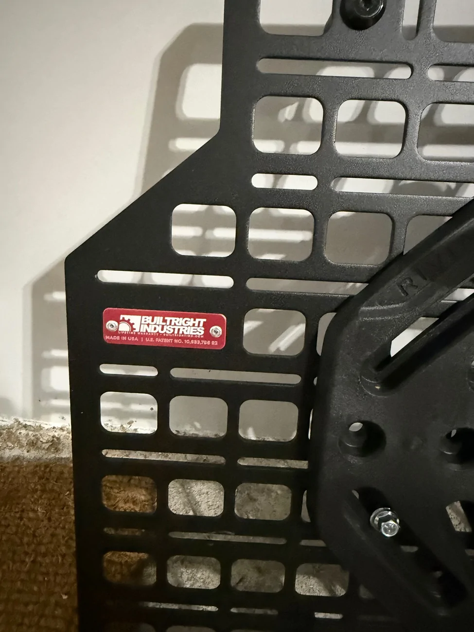 Rivian R1T R1S BuiltRight Bedside Rack System for 2022+ Rivian R1T IMG_2237