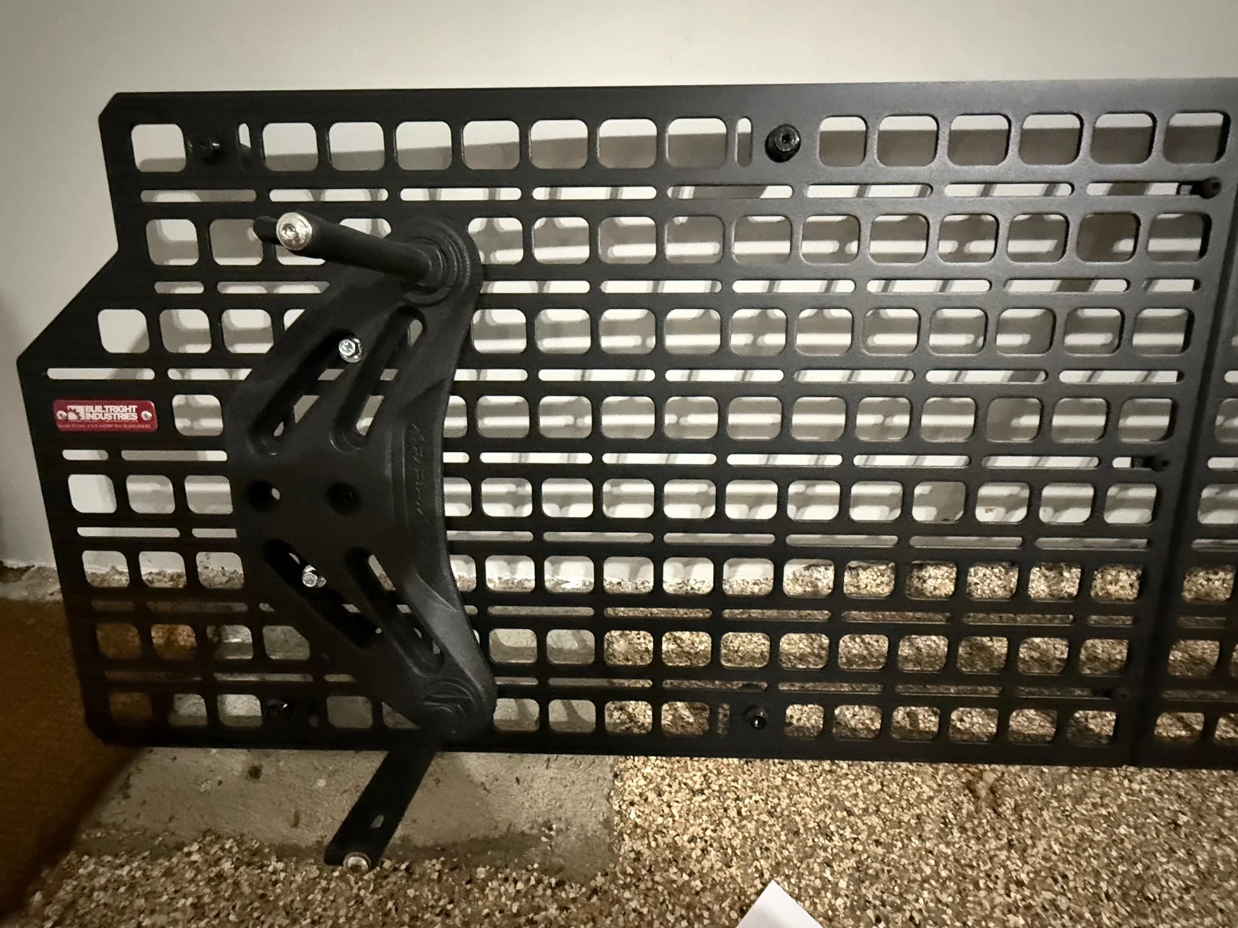 Rivian R1T R1S BuiltRight Bedside Rack System for 2022+ Rivian R1T IMG_2238