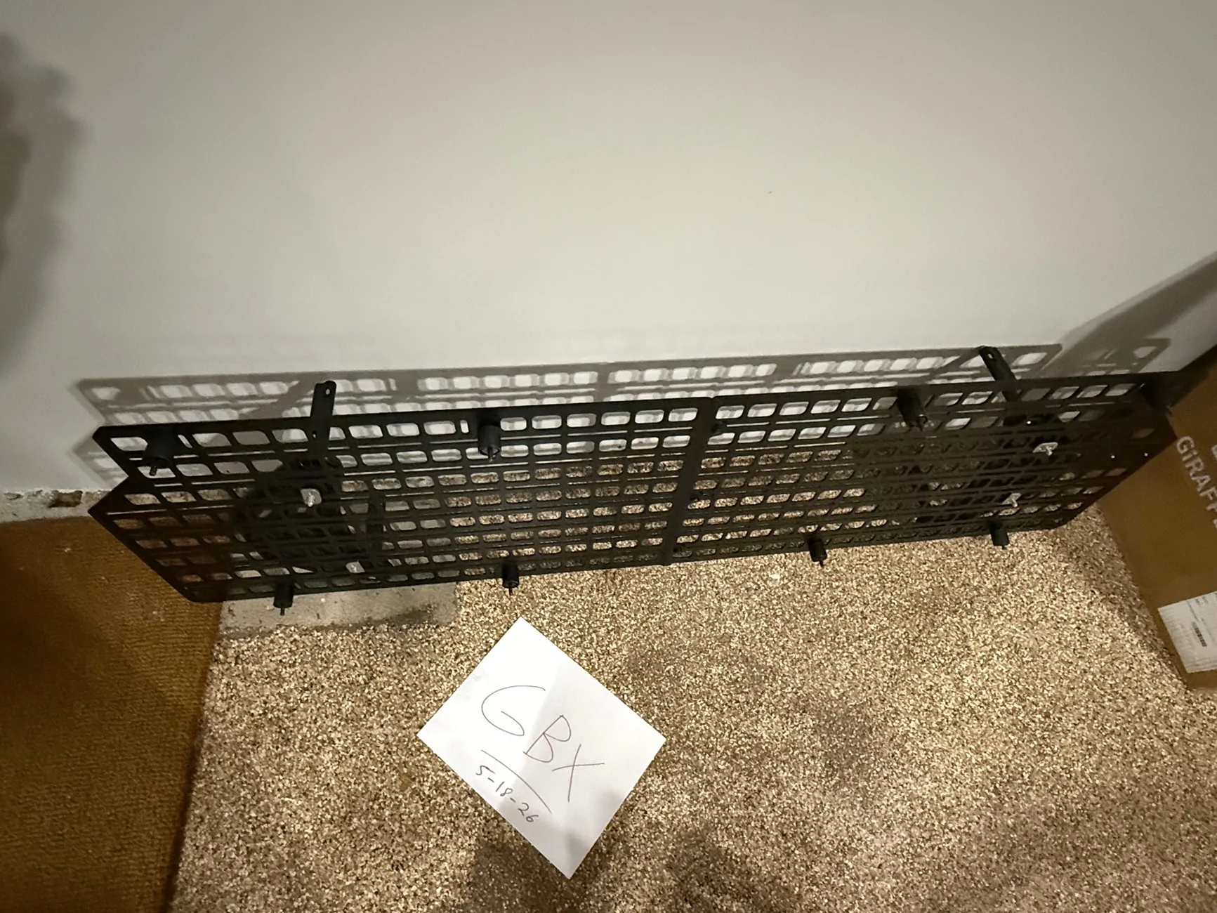 Rivian R1T R1S BuiltRight Bedside Rack System for 2022+ Rivian R1T IMG_2241