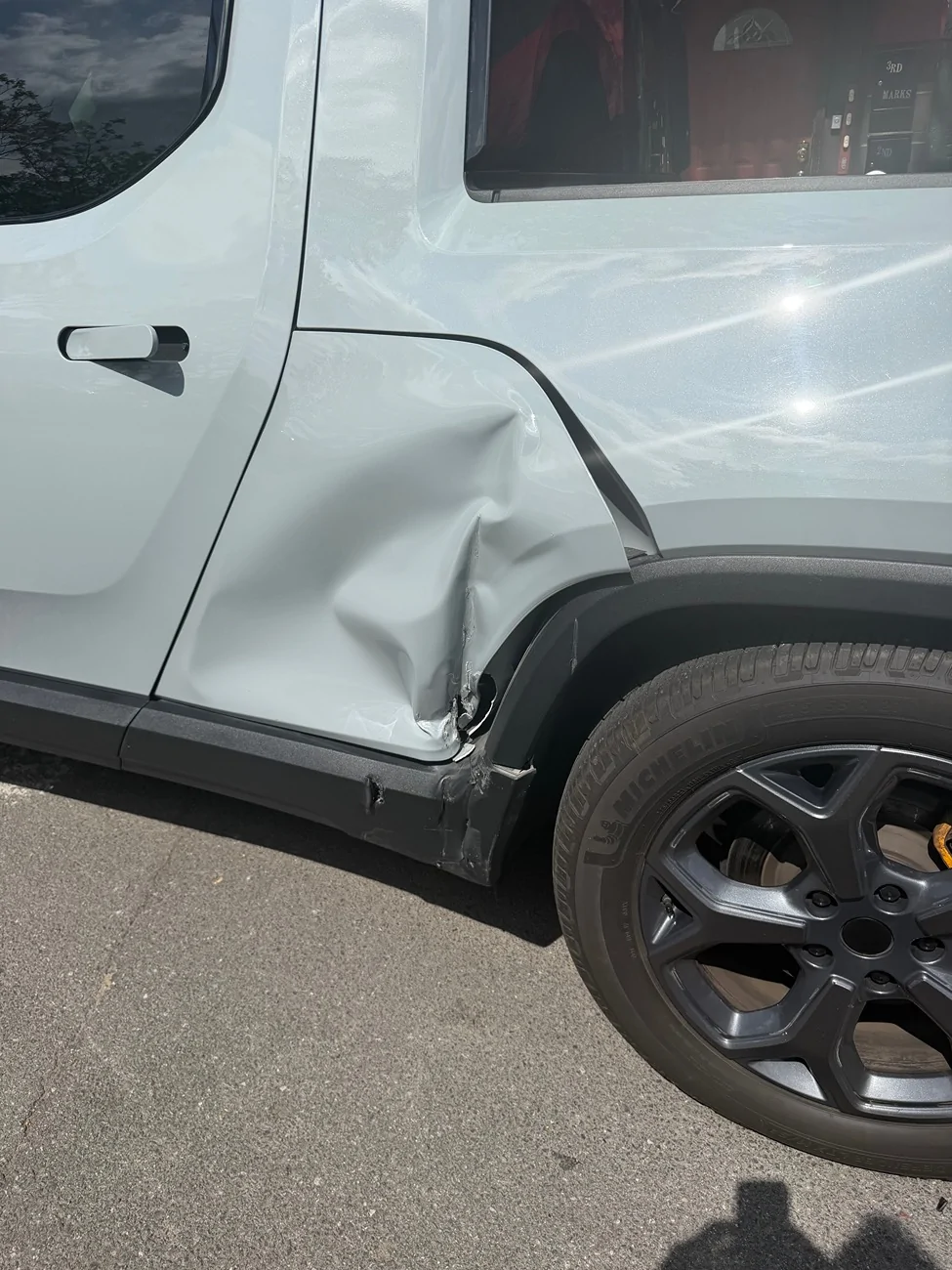 Rivian R1T R1S Hit n run… fix or total?? IMG_0797