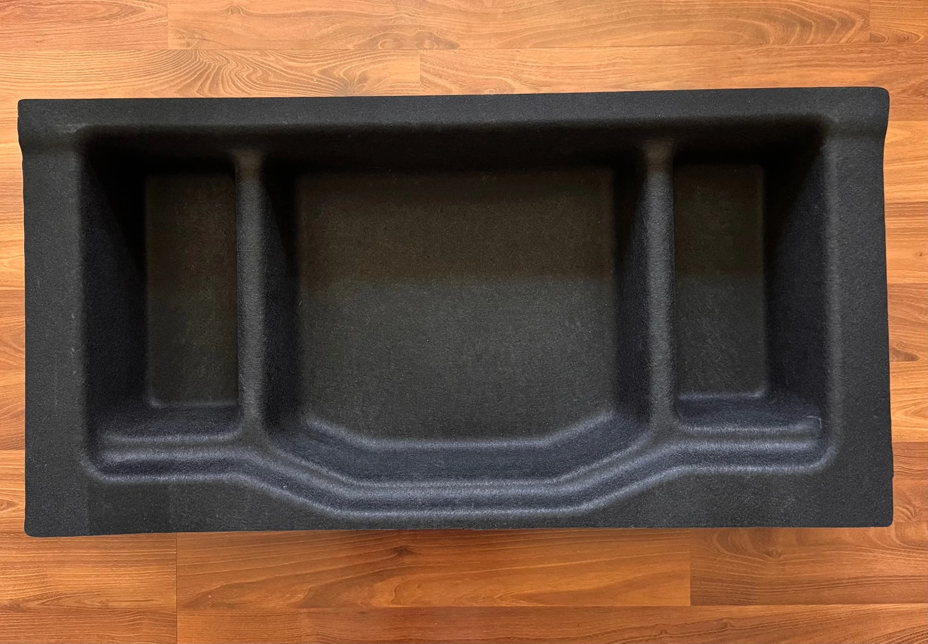 Rivian R1T R1S R1S Rear Cargo Bin Storage IMG_0776