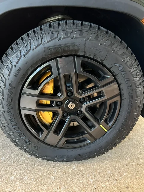 Rivian R1T R1S FOR SALE: 20 in All-Terrain Dark Wheel and Tire Set, $3700 IMG_5633
