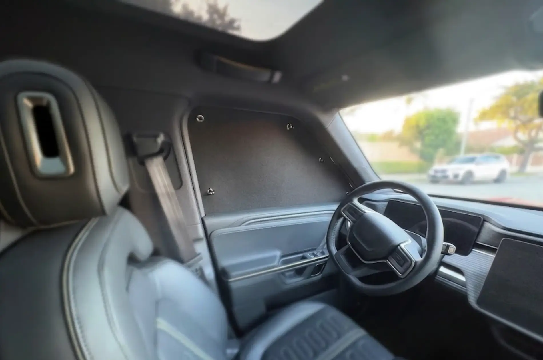 Rivian R1T R1S DIY window shades for R1S - worked well for me, selling a set. Driver