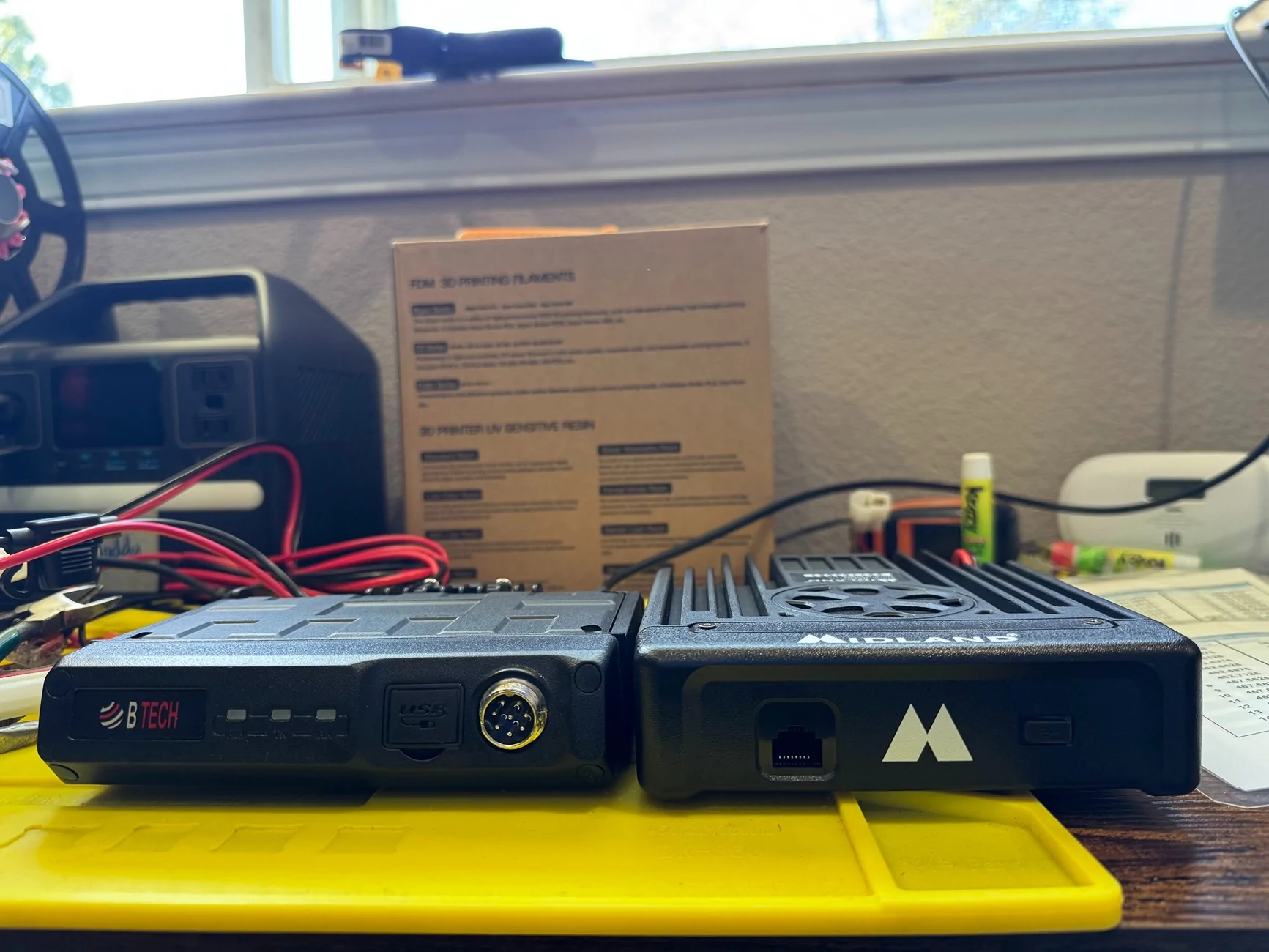 Rivian R1T R1S 50W Mobile GMRS Hidden Install - Midland MXT575 (full DIY build) IMG_4091