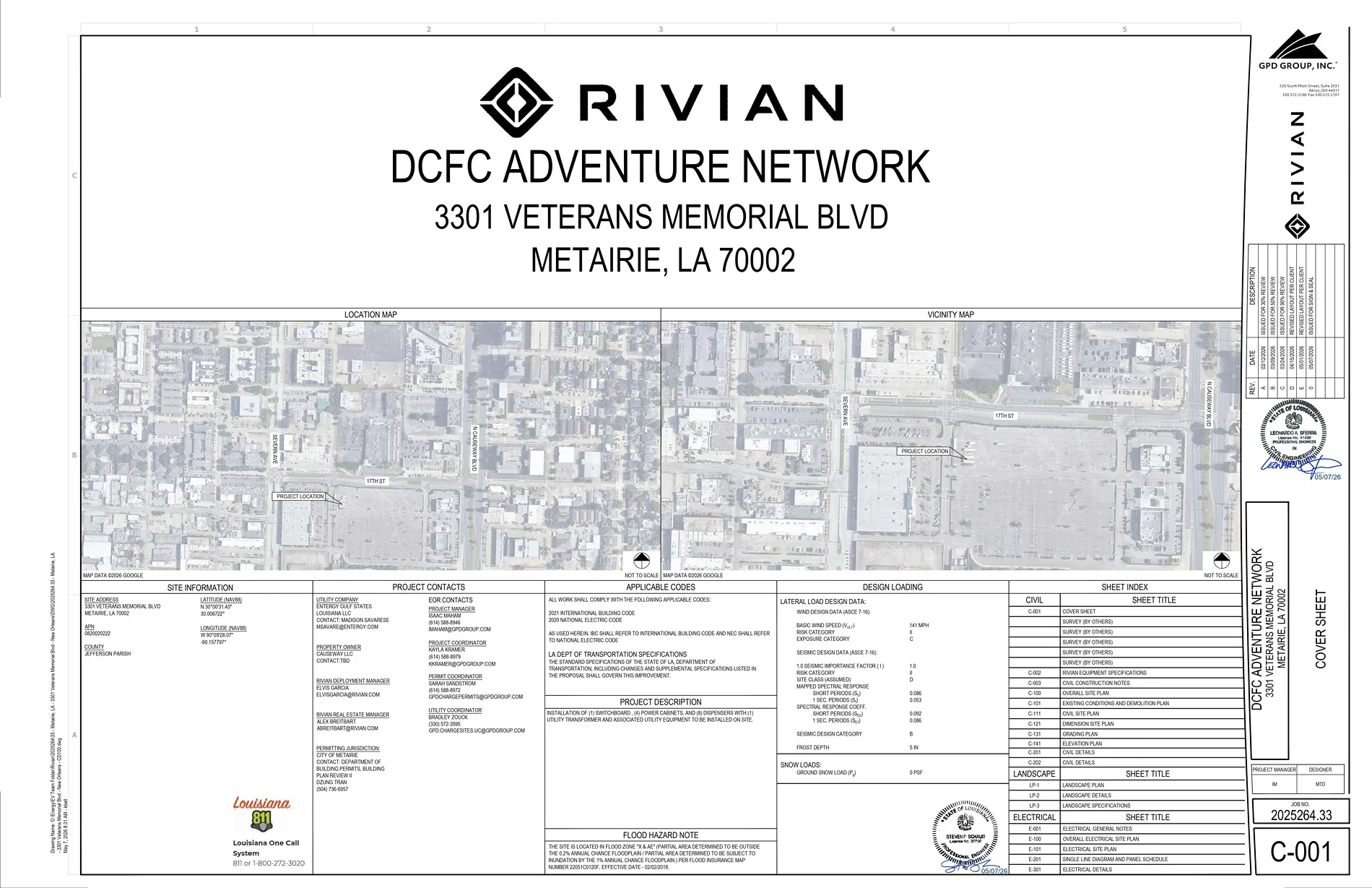 Rivian R1T R1S RAN Rivian Charging Stations Locations Map via Google Maps Rivian Metairie C-001