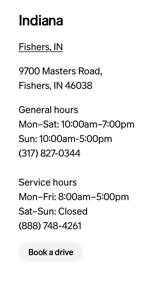 Rivian R1T R1S New Service Center, Fishers, IN - construction photos Screenshot 2026-05-29 at 8.49.31 AM