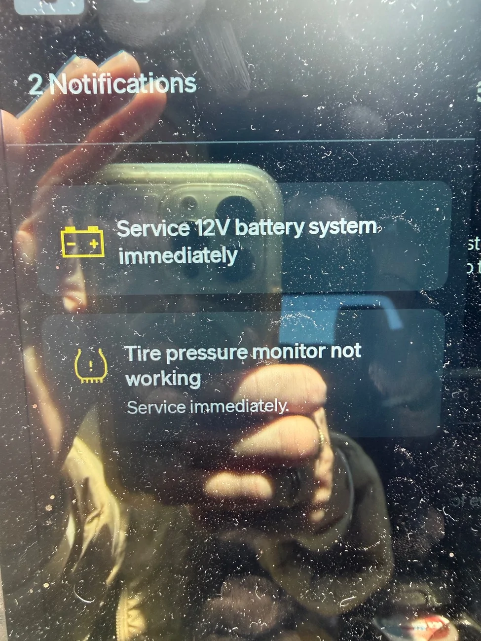 Rivian R1T R1S Service 12V battery system immediately error. - Replaced faulty 12V sensor. IMG_2393