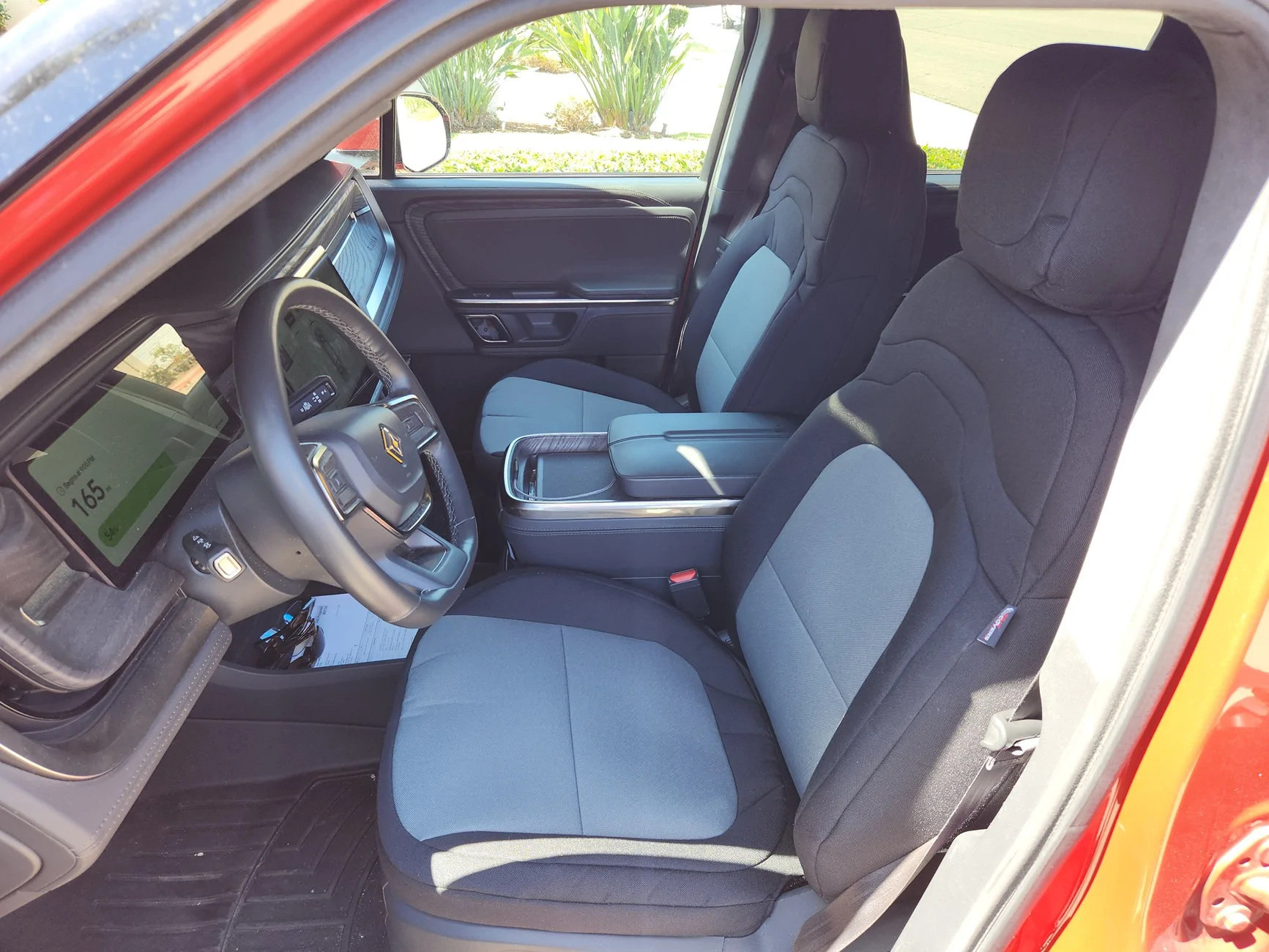 Rivian R1T R1S Front Seat Covers that fit well 20260531_104432