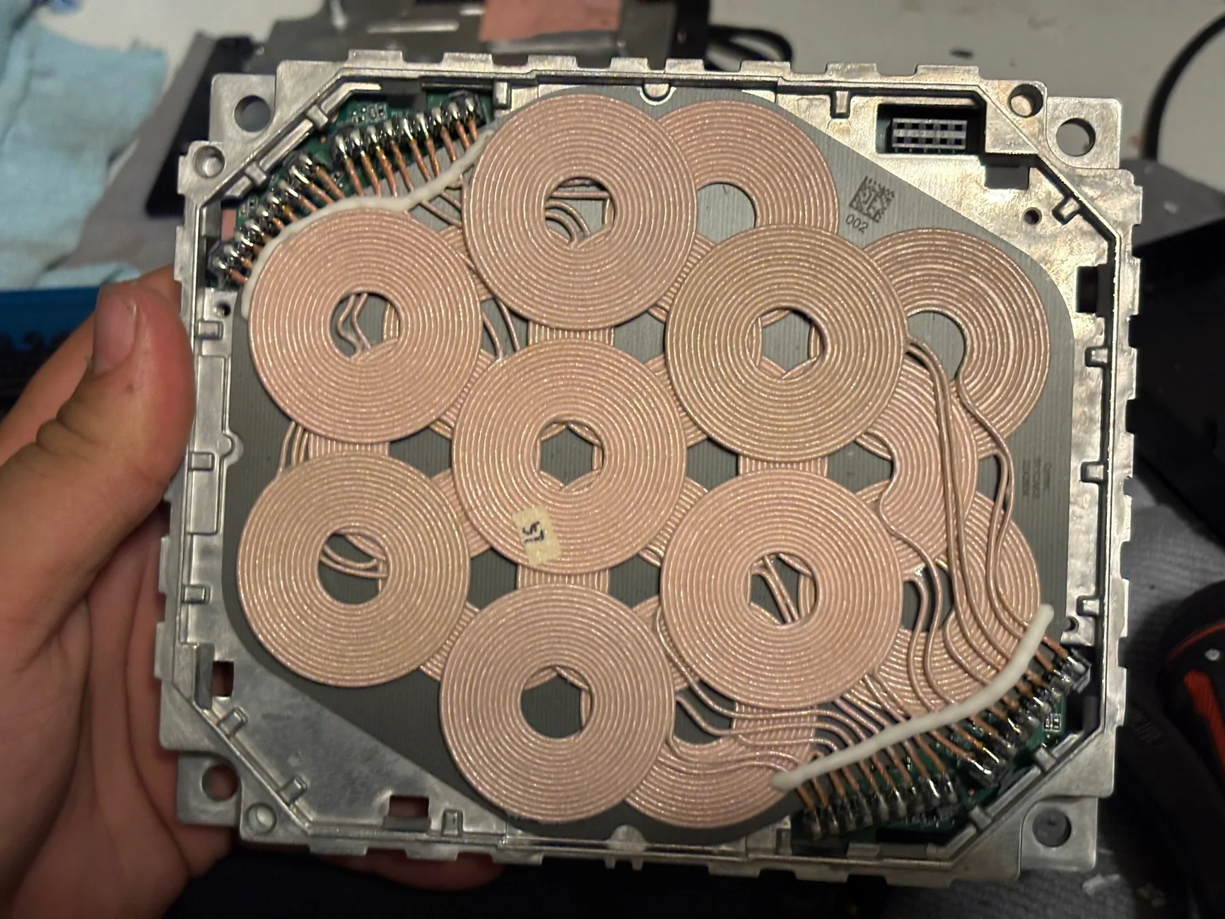 Rivian R1T R1S Gen 1 with Qi2 Wireless Charger Installed IMG_2135