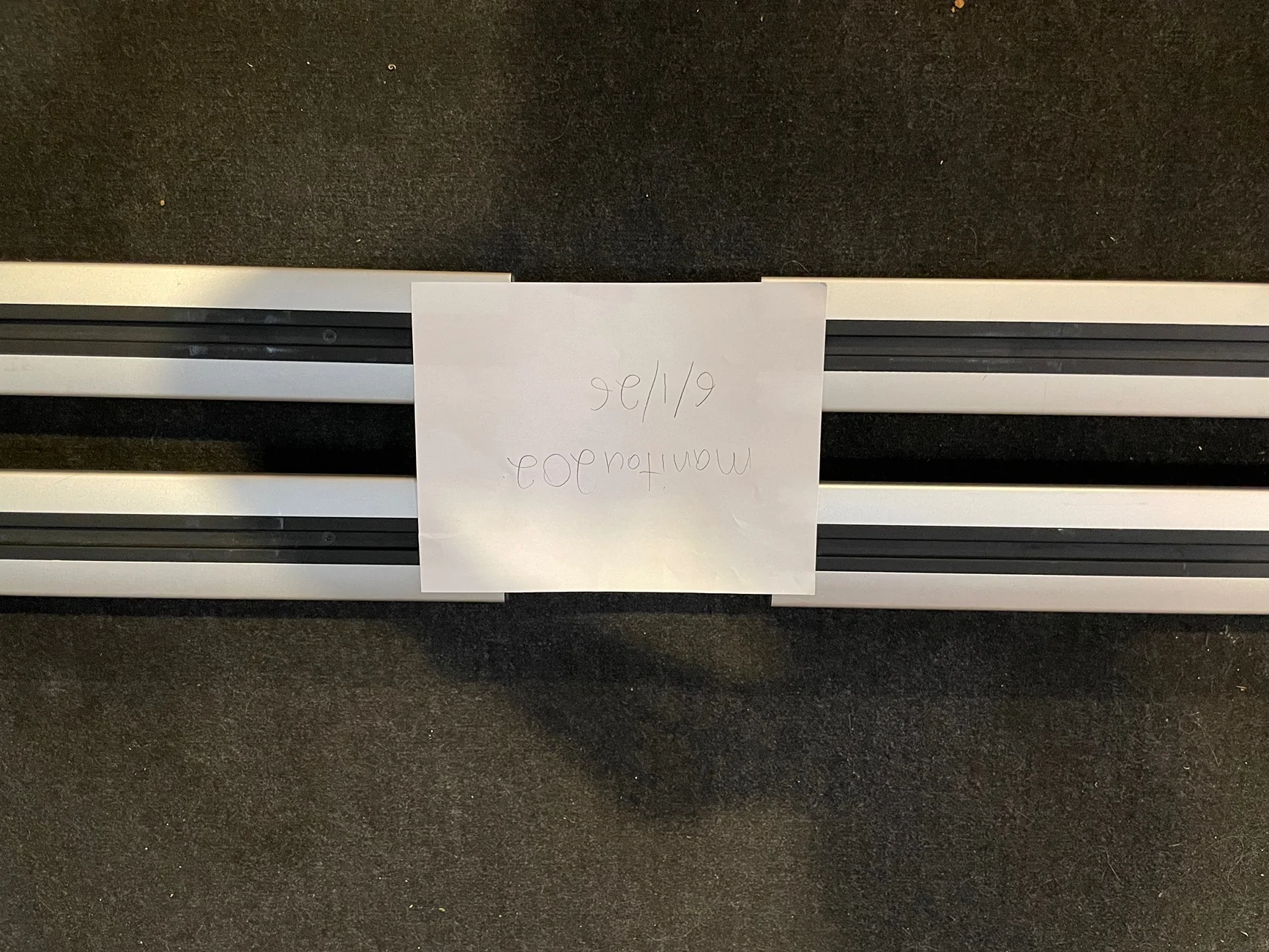 Rivian R1T R1S Silver Rivian Cross Bars - $400 IMG_8868