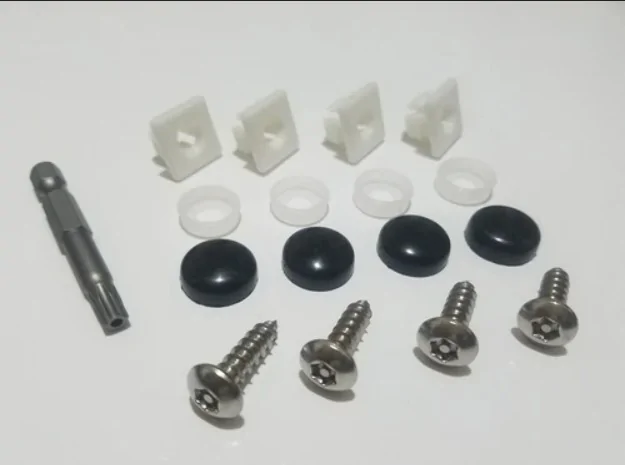 Rivian R1T R1S For Sale: Miscellaneous R1 Accessories & Parts License Plate Parts - 2