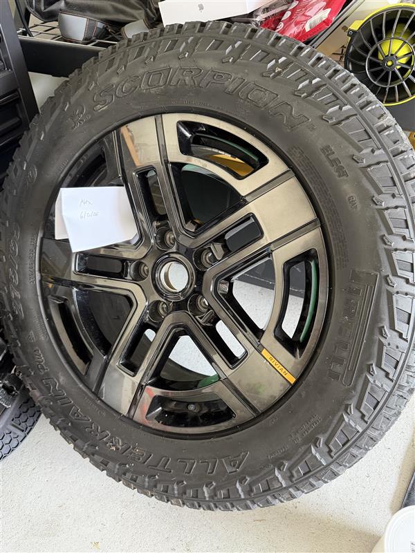 Rivian R1T R1S FS: Rivian All-Terrain Dark 20" Spare Tire + Jack Kit 1a331c50-1aa8-4d92-b1fd-81f4f85c611a