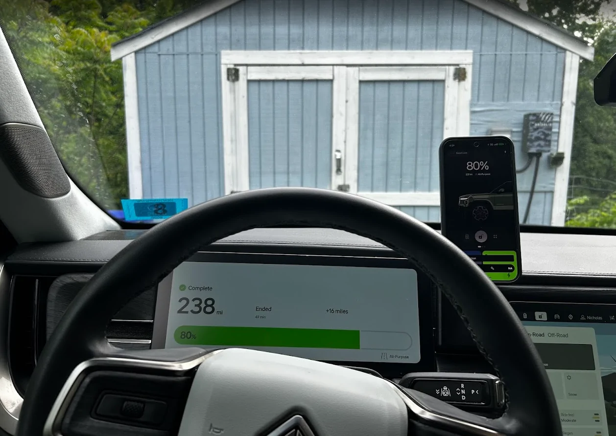 Rivian R1T R1S DIY 3D-Printed Phone Mount Solution for the R1S,  Thoughts? 1780433289241-56