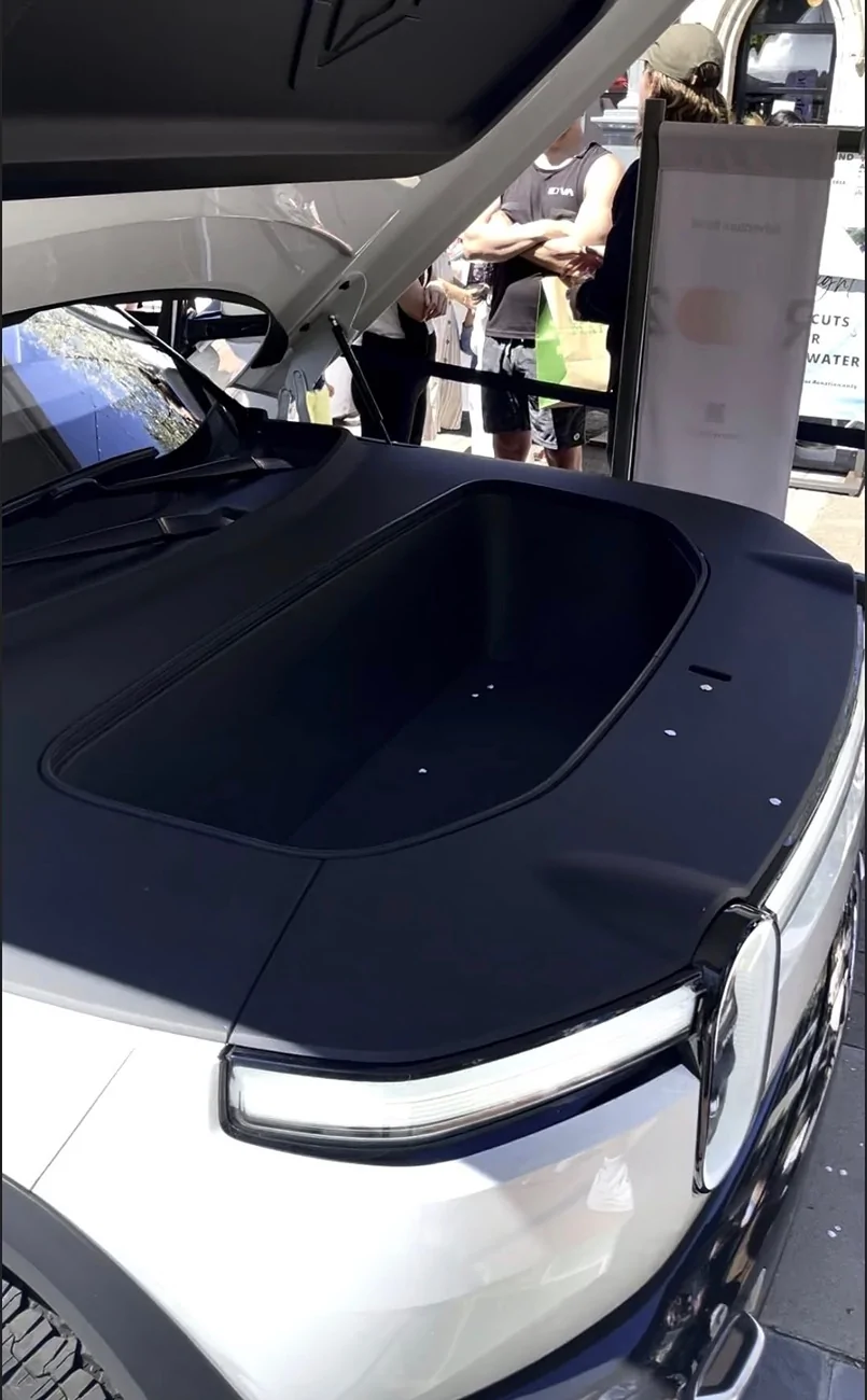 Rivian R1T R1S R2 Frunk & S-trunk Dims - Which Coolers Fit? IMG_4034