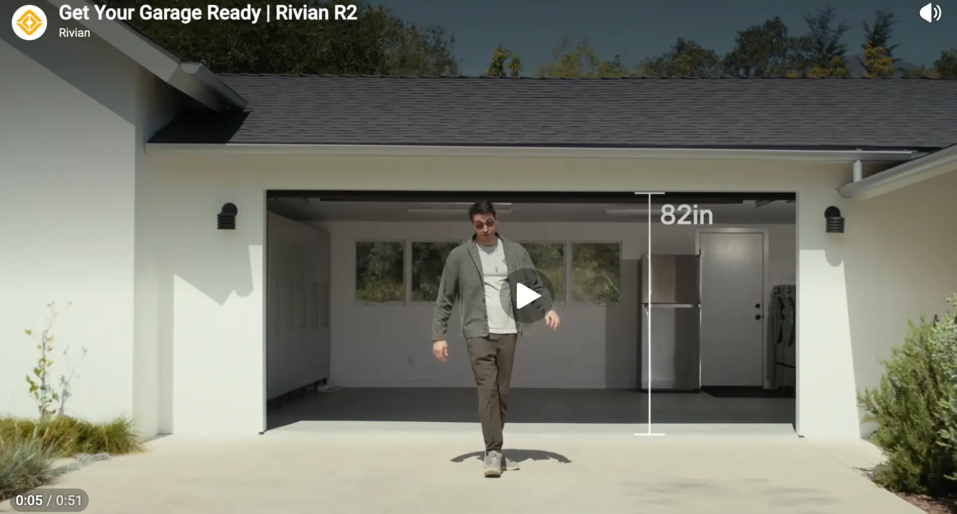 Rivian R1T R1S Garage fit for R2 (vs R1S) - Height & Width Dimensions. Does it fit in your garage? Screenshot 2026-06-03 at 9.39.57 AM