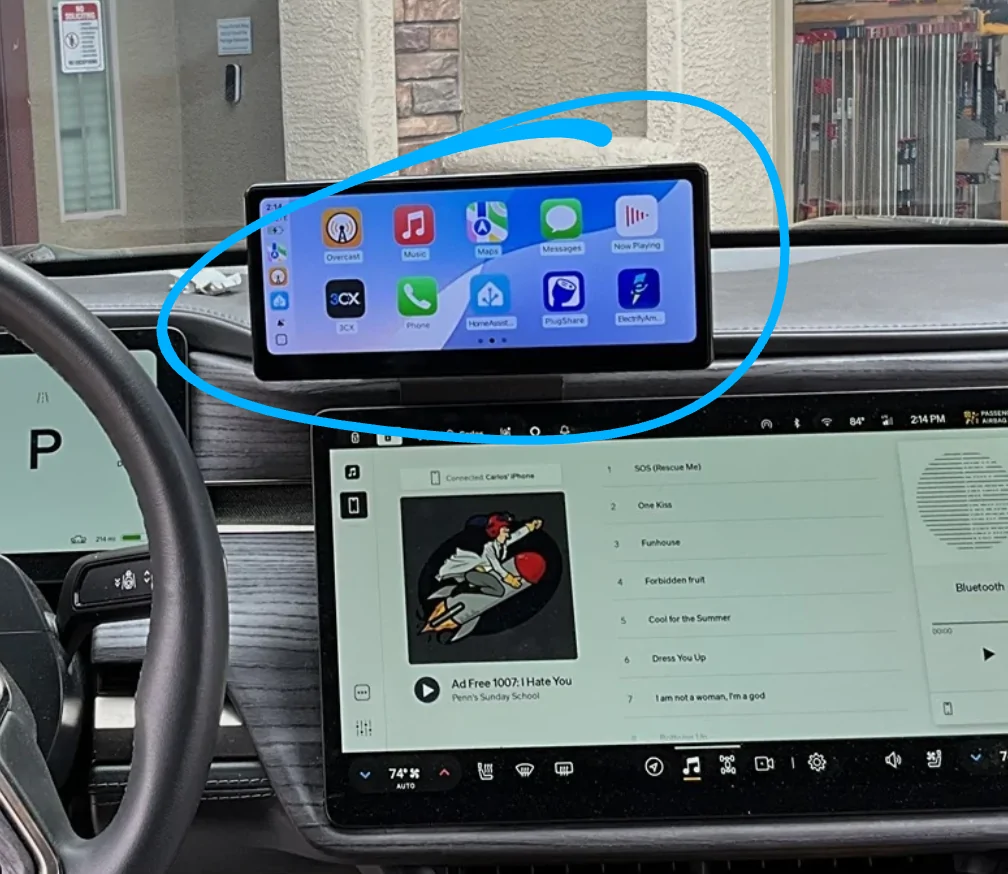 Rivian R1T R1S DIY 3D-Printed Phone Mount Solution for the R1S,  Thoughts? 1000010621