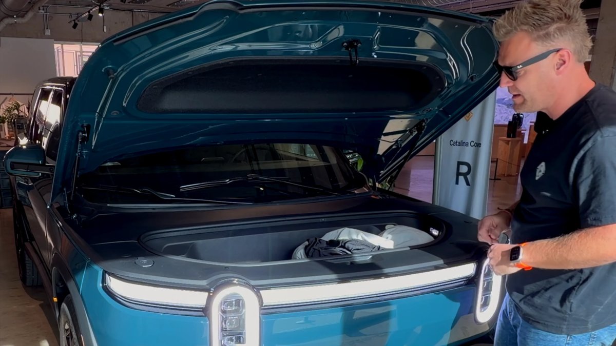 Rivian R1T R1S R2 non-powered frunk is a mistake? rivian-r2-frunk-josh-west-2