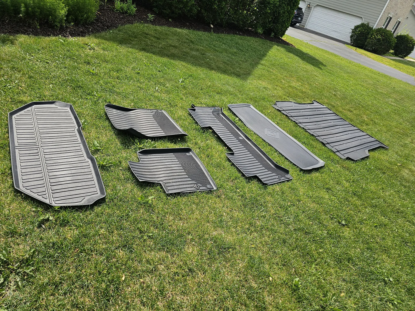 Rivian R1T R1S All Weather Liners - Interior+Gear Tunnel + Frunk + Bed All Weather Mats
