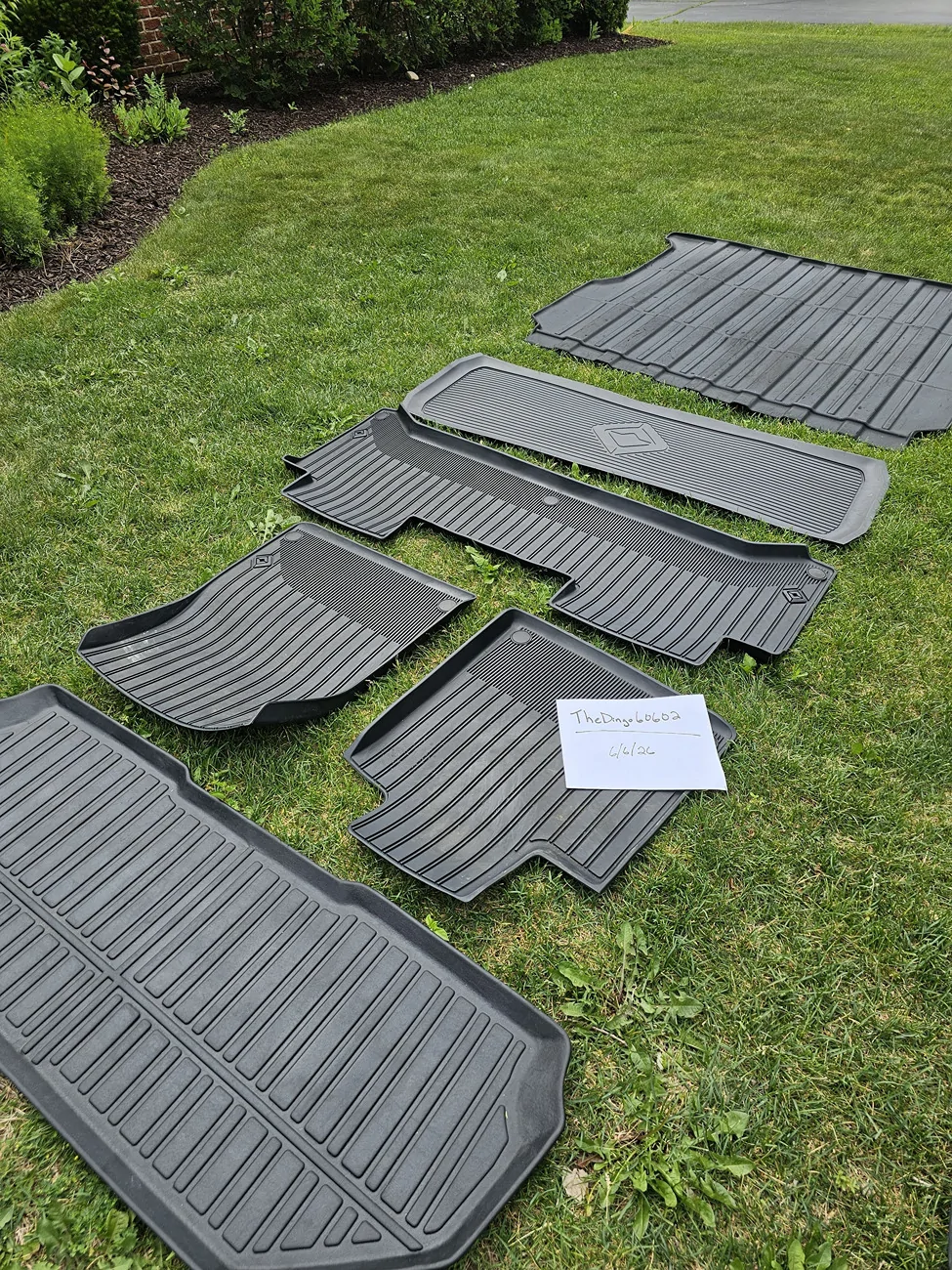 Rivian R1T R1S All Weather Liners - Interior+Gear Tunnel + Frunk + Bed All Weather Nam