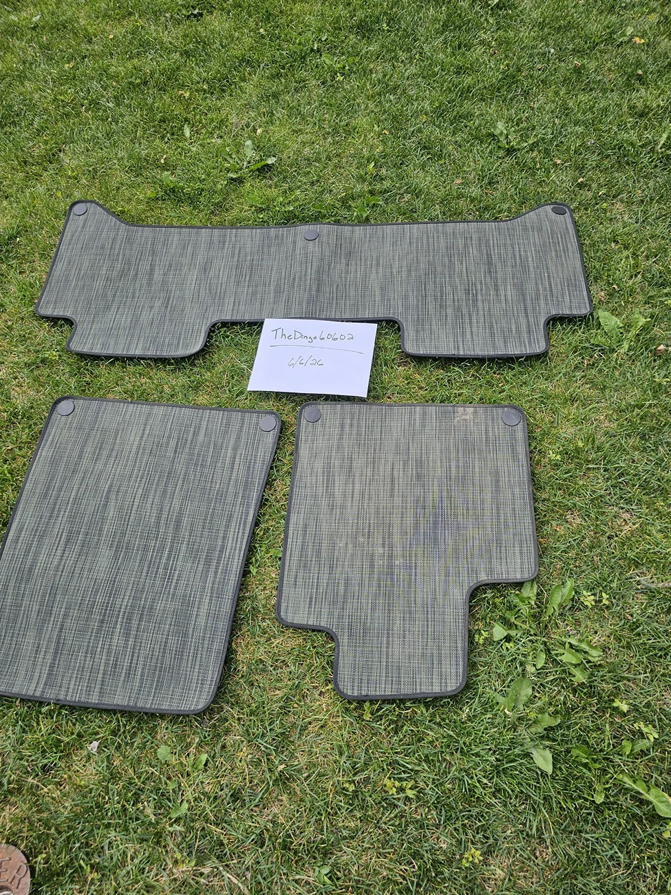 Rivian R1T R1S OEM floor mats Rivian Mats Nam