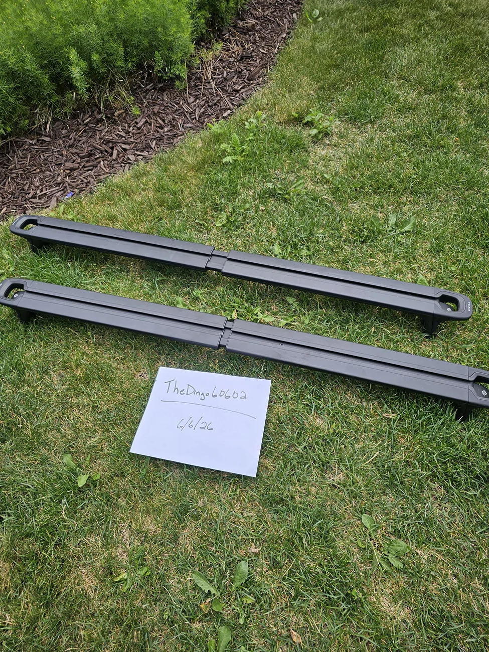 Rivian R1T R1S Rivian Cross Bars - Black Rivian Crossbars Nam