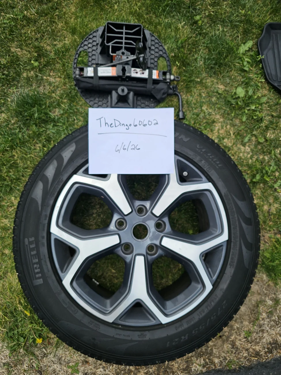 Rivian R1T R1S Spare Tire + Accessories Spare Nam