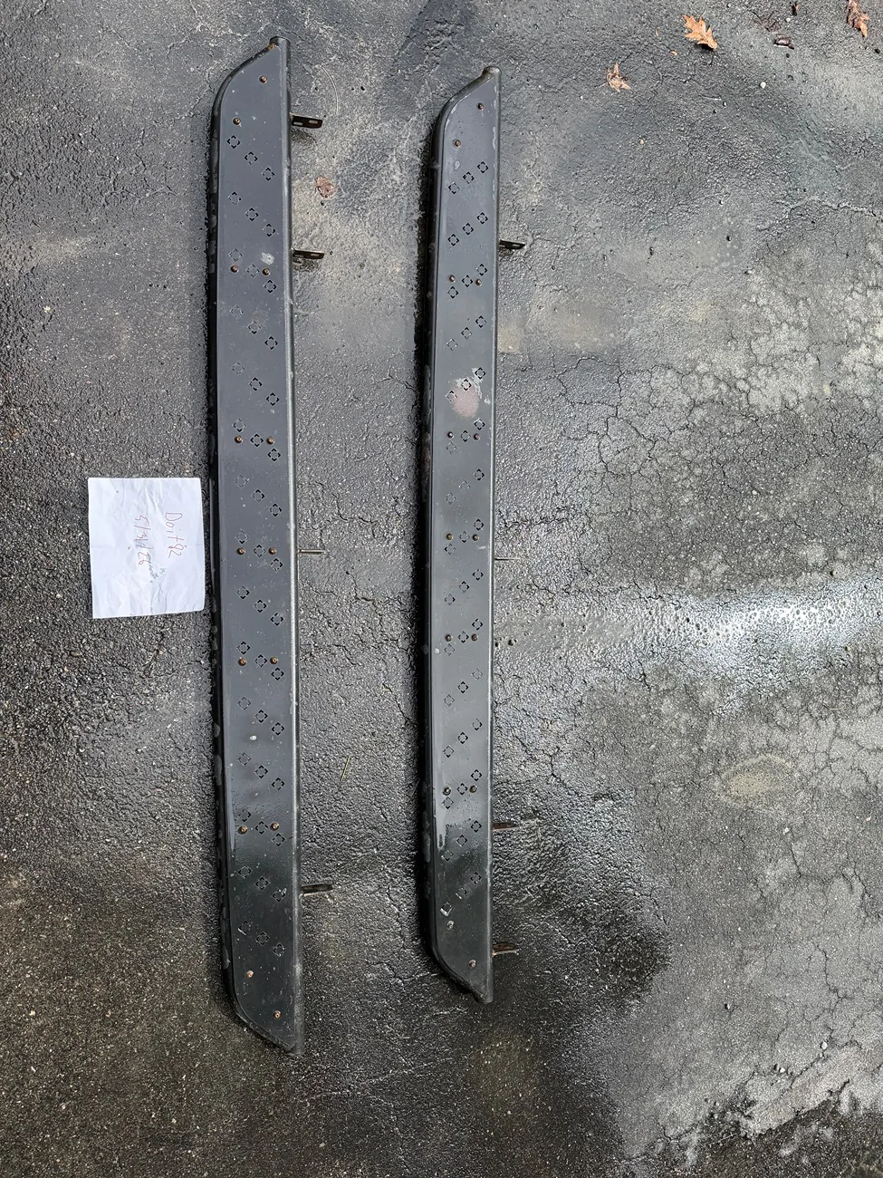 Rivian R1T R1S Used RMAXX steel running boards $200 IMG_1751