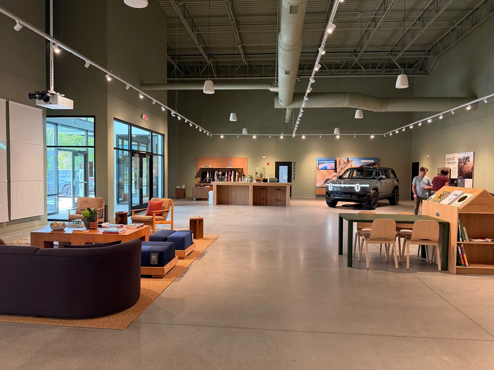Rivian R1T R1S Fishers, IN Service Center is Almost Ready -- Drove By and It Looks Close! IMG_9817