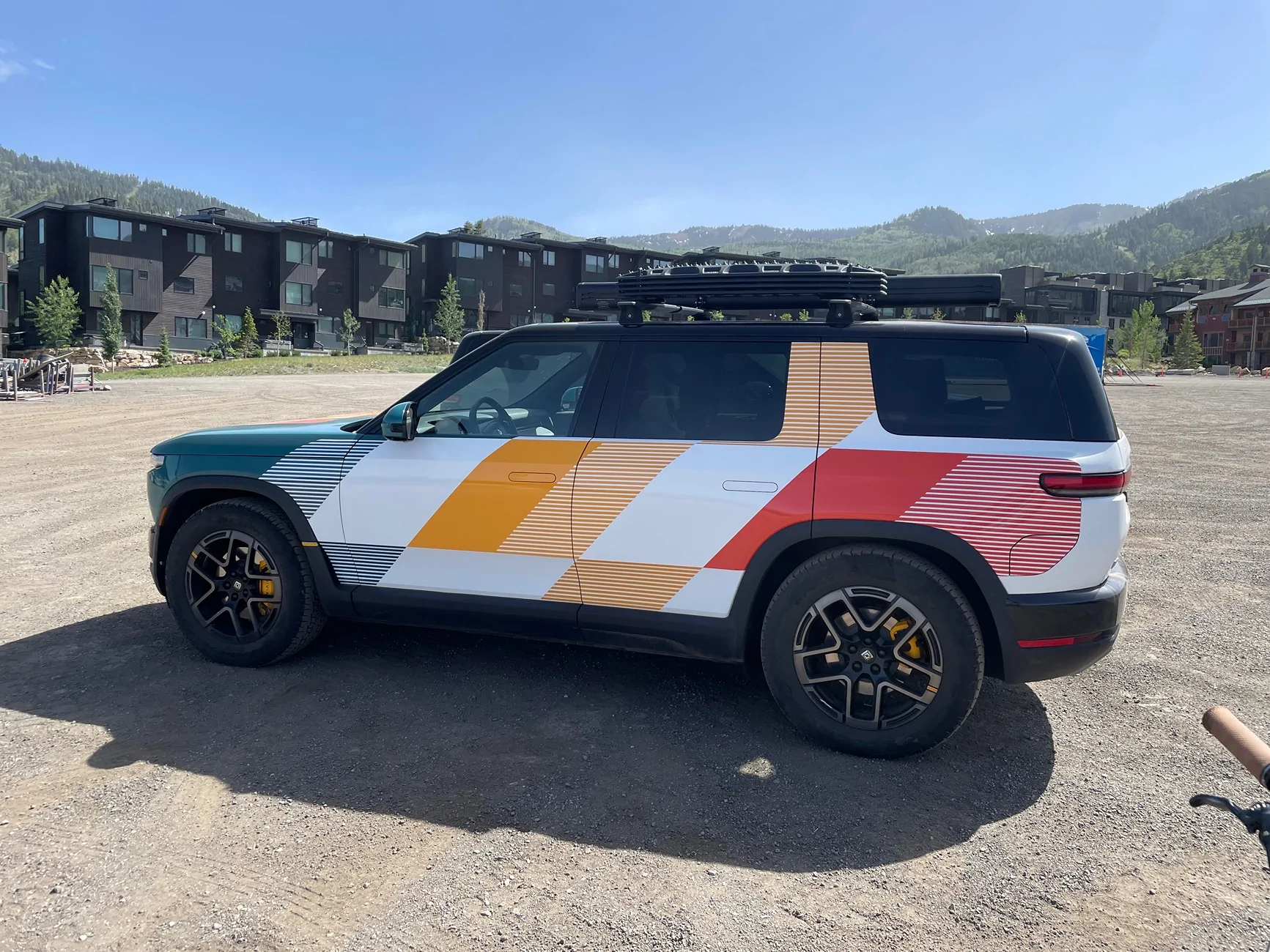 Rivian R1T R1S 13 Rivian R2 (out of 28 total) spotted in Park City, UT. Event Coverage Coming June 9 IMG_8876
