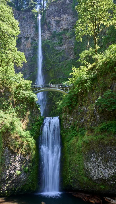 Rivian R1T R1S South OC, CA to Oregon Road Trip - 2,534 Miles Multnomah Falls