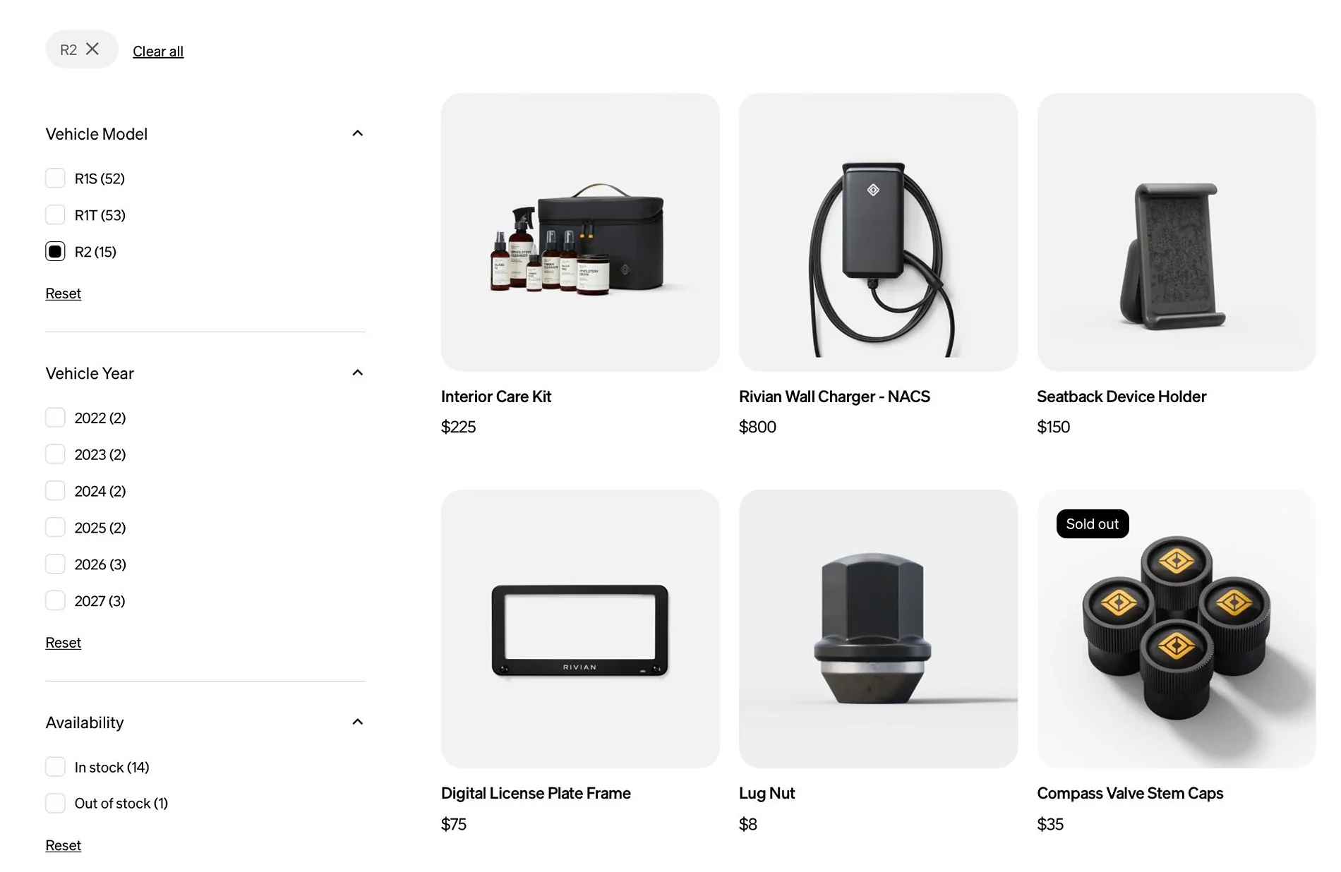 Rivian R1T R1S Compatible accessories between R1 and R2 (in Rivian Gear Shop) HKTi8fgWMAA9gUF