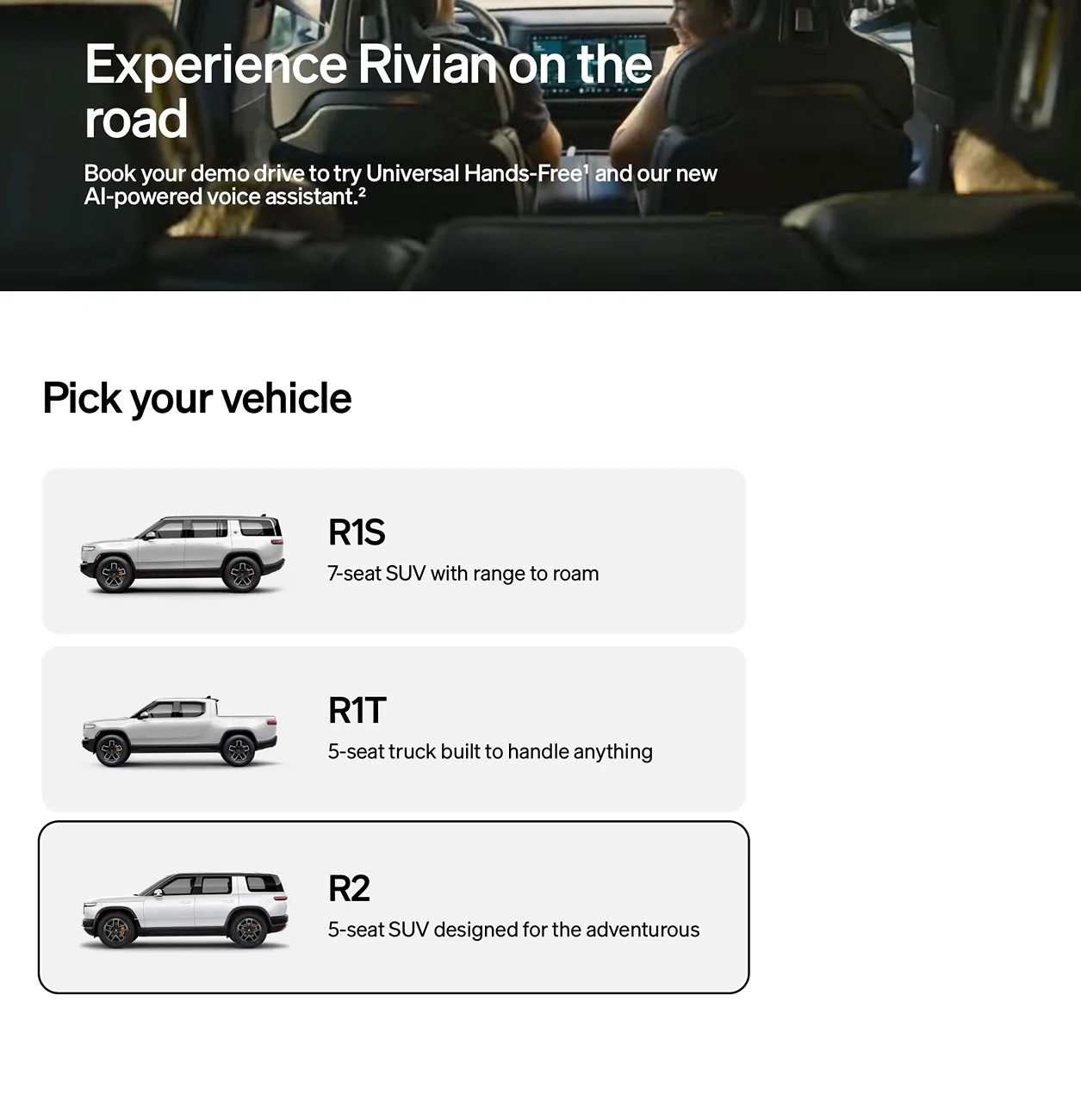 Rivian R1T R1S R2 Demo Drive Scheduling is LIVE! Anyone book test drive yet? IMG_1180