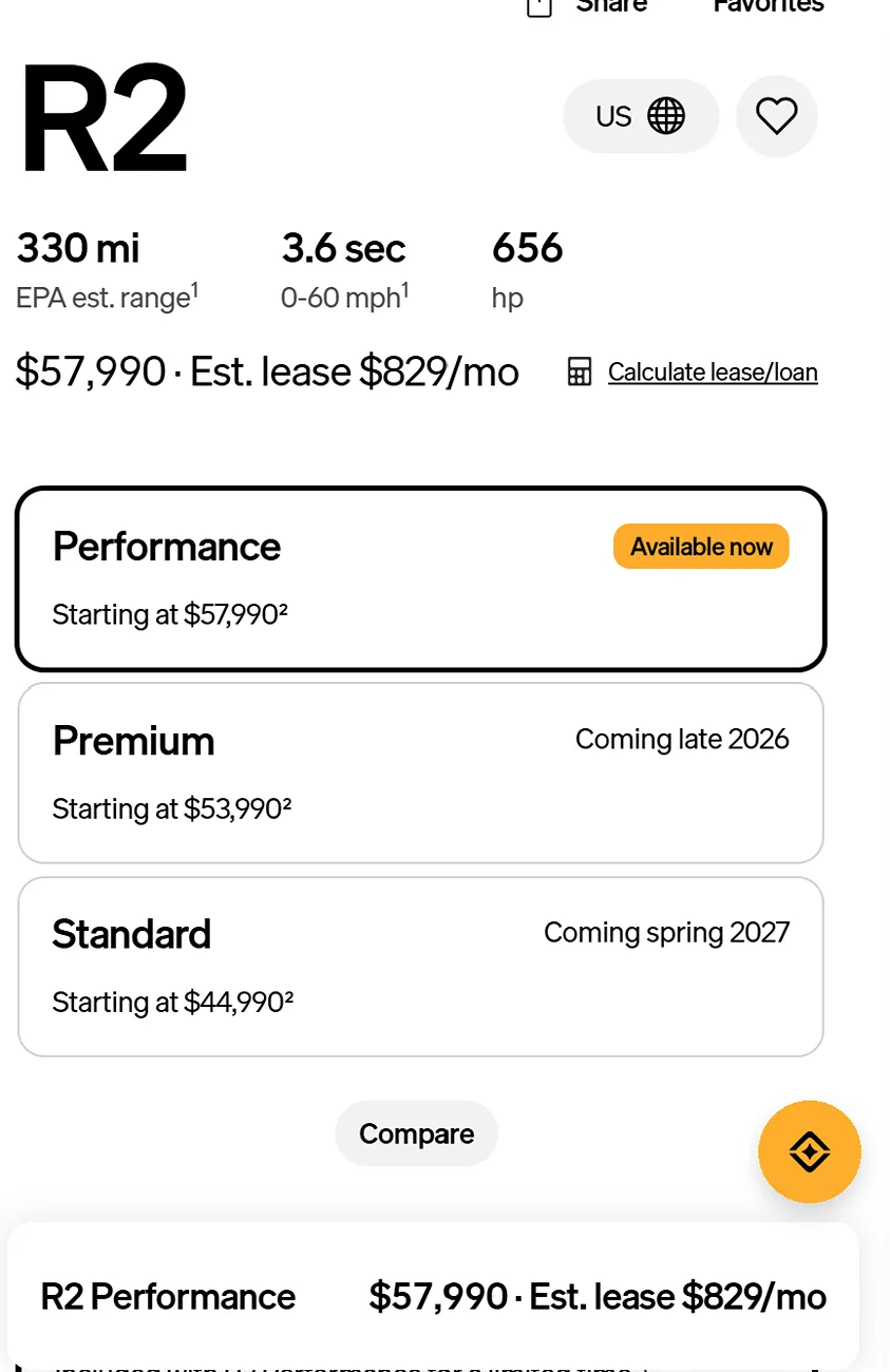 Rivian R1T R1S June 9 - R2 order invites, first customer deliveries and demo drives begin! 1781013942667-fi