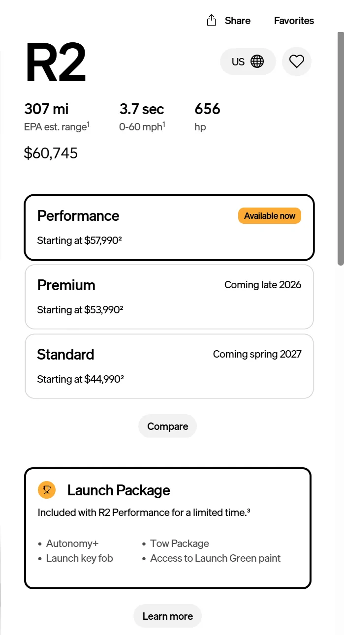 Rivian R1T R1S June 9 - R2 order invites, first customer deliveries and demo drives begin! 1781014123989-uv
