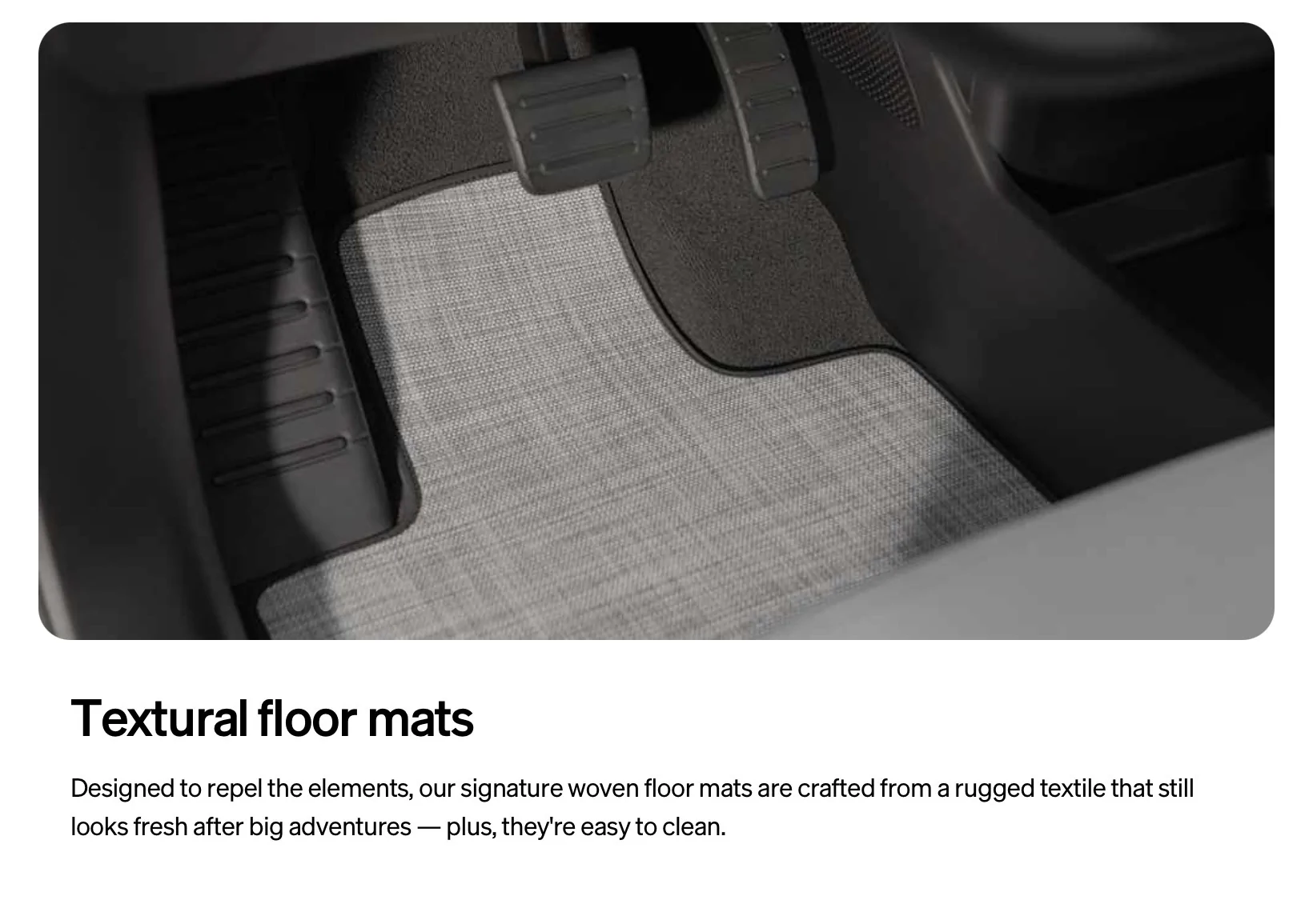 Rivian R1T R1S Aftermarket R2 Floor Mats IMG_0756