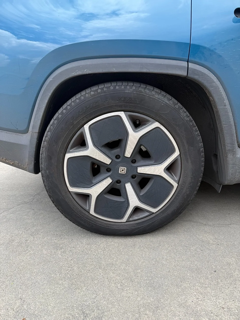 Rivian R1T R1S Right Rear Wheel Suddenly Shifted Rearward – Rivian Diagnosed Impact Damage, No Known Impact BB72E19B-63FF-46E2-B309-5BA4038D2F3E