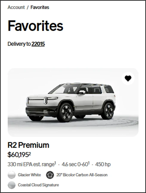 Rivian R1T R1S Ordered 4/24/26 and just got an invite to order... 1781207037337-xx