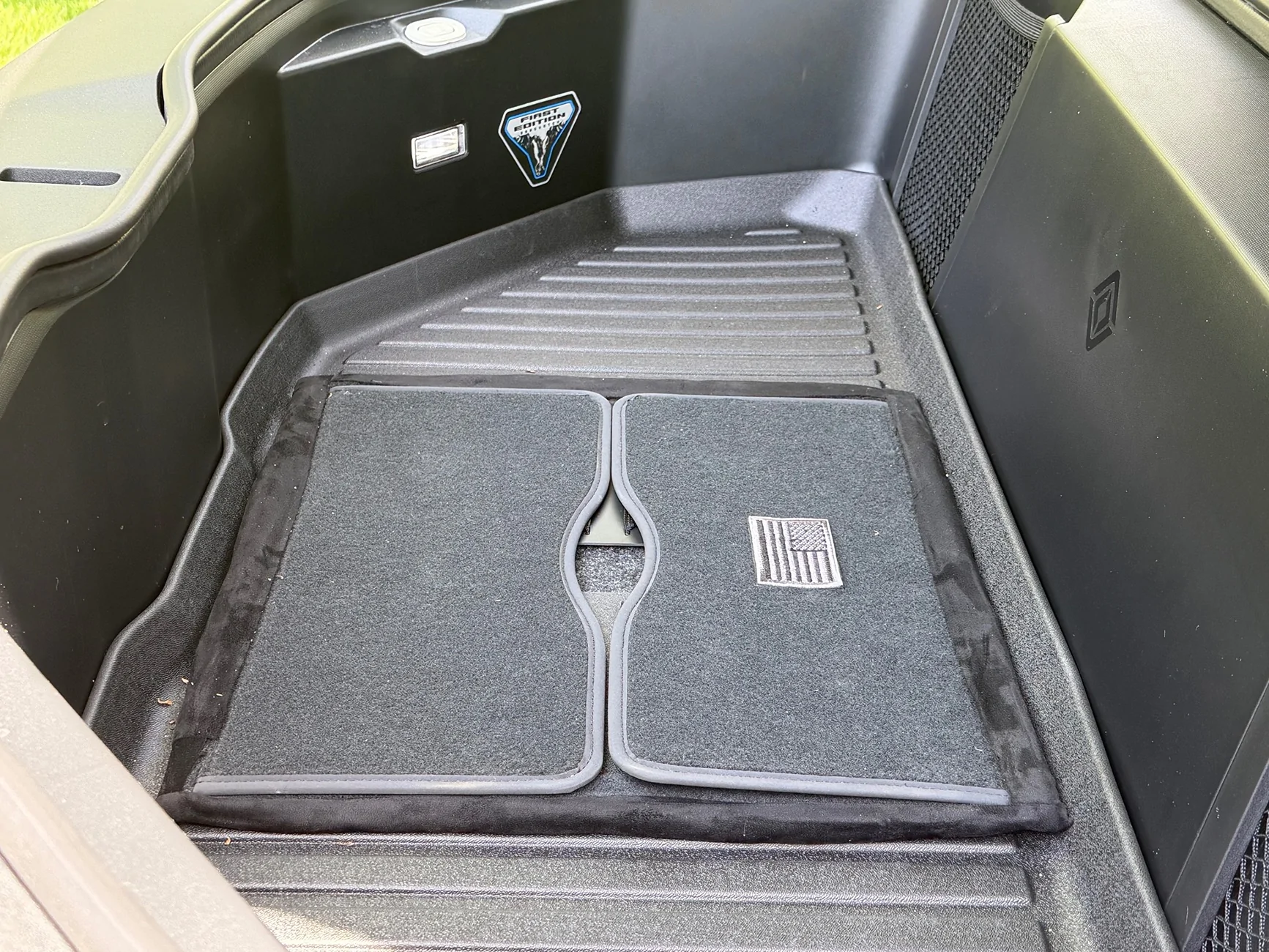 Rivian R1T R1S JOINED THE RIVIAN FAMILY IN FEBRUARY WITH A GEN 2 QUAD AND LOVING IT! HAD TO BUY ALL WHEEL SETS IMG_3244