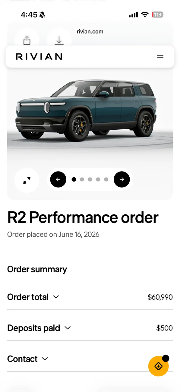 Rivian R1T R1S R2 Orders / Deliveries List Tracker + Stats 📊 IMG_8265