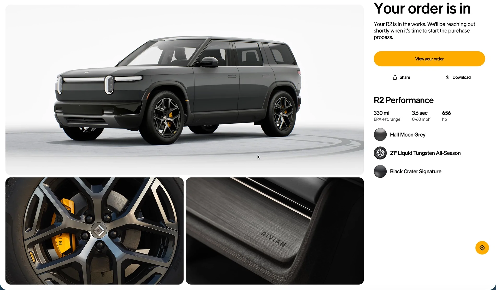 Rivian R1T R1S R2 Reservation List Tracker + Stats 📊 Order