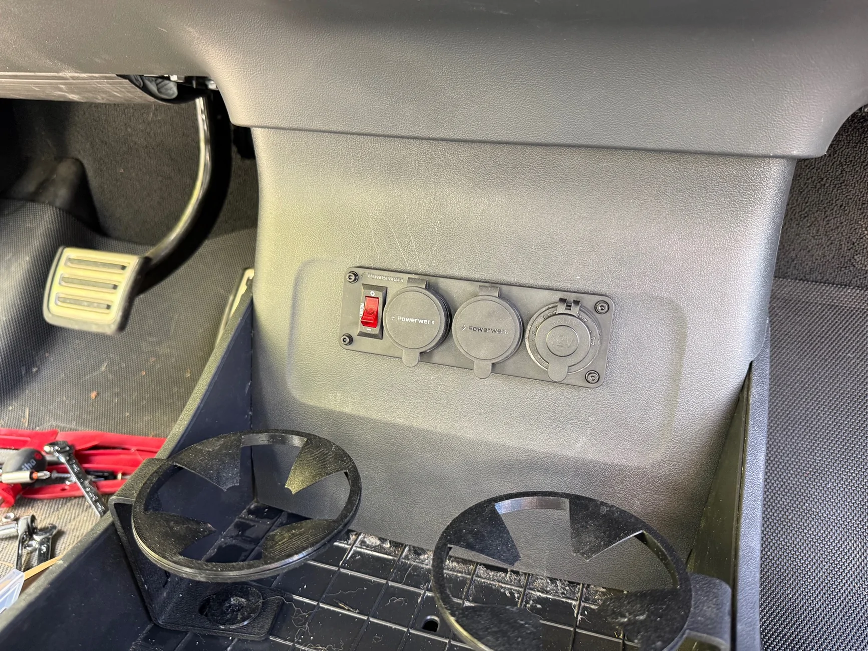 Rivian R1T R1S DIY: How To Add Interior 12v/USB-C (and interior high-current 12v loads) IMG_6388