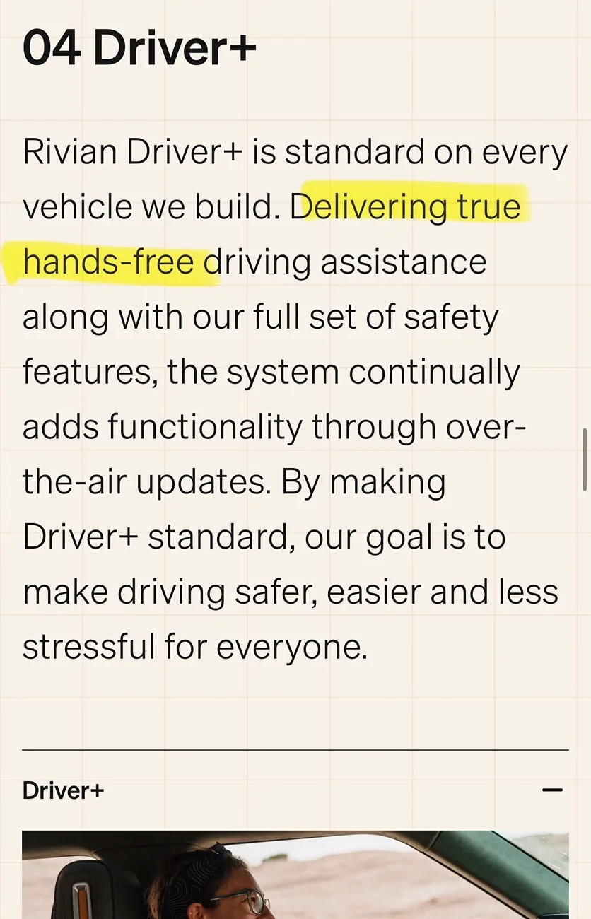Rivian R1T R1S Rivian owners file lawsuit alleging false promises on self-driving features IMG_5679