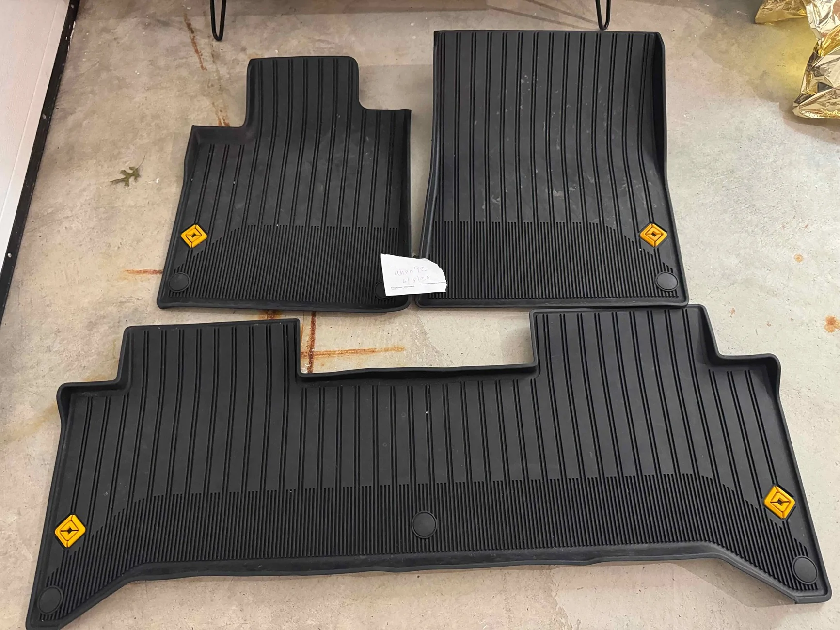 Rivian R1T R1S R1T All Weather Floormats (Metrowest) $60 OBO IMG_2938