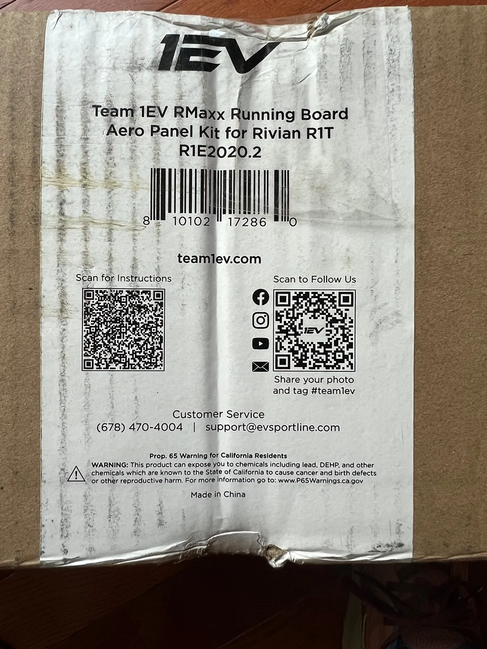 Rivian R1T R1S EVSportline Aero Covers arrived...questions/thoughts IMG_4239