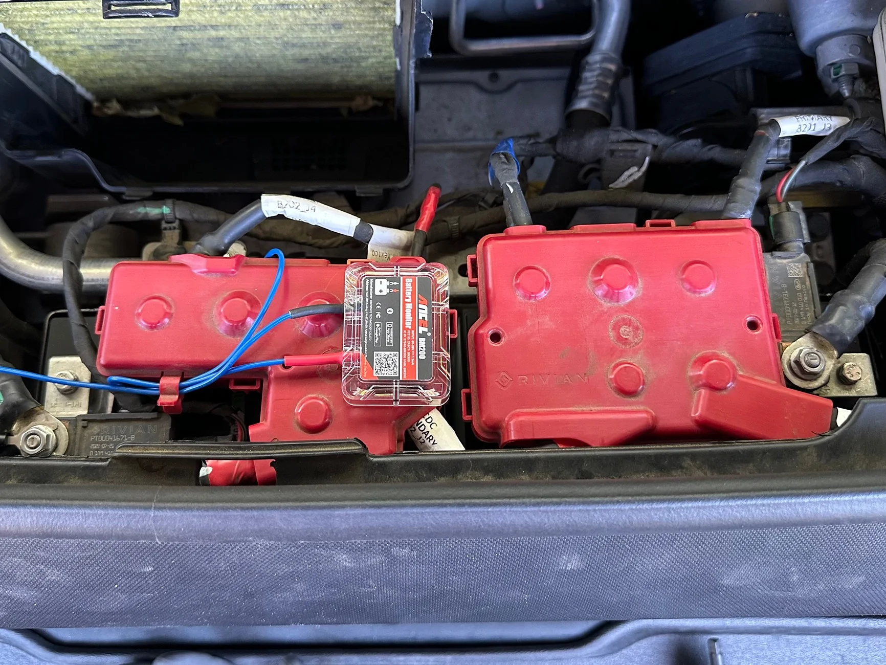Rivian R1T R1S Ohmmu Announces BT19 Sodium 12V Batteries for Rivians: Thoughts? IMG_5688