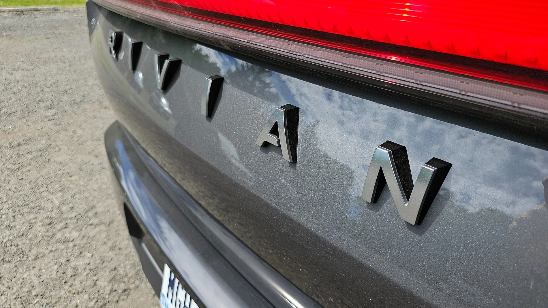 Rivian R1T R1S Test drove Half Moon Grey R2 : Loved it 20260620_104851