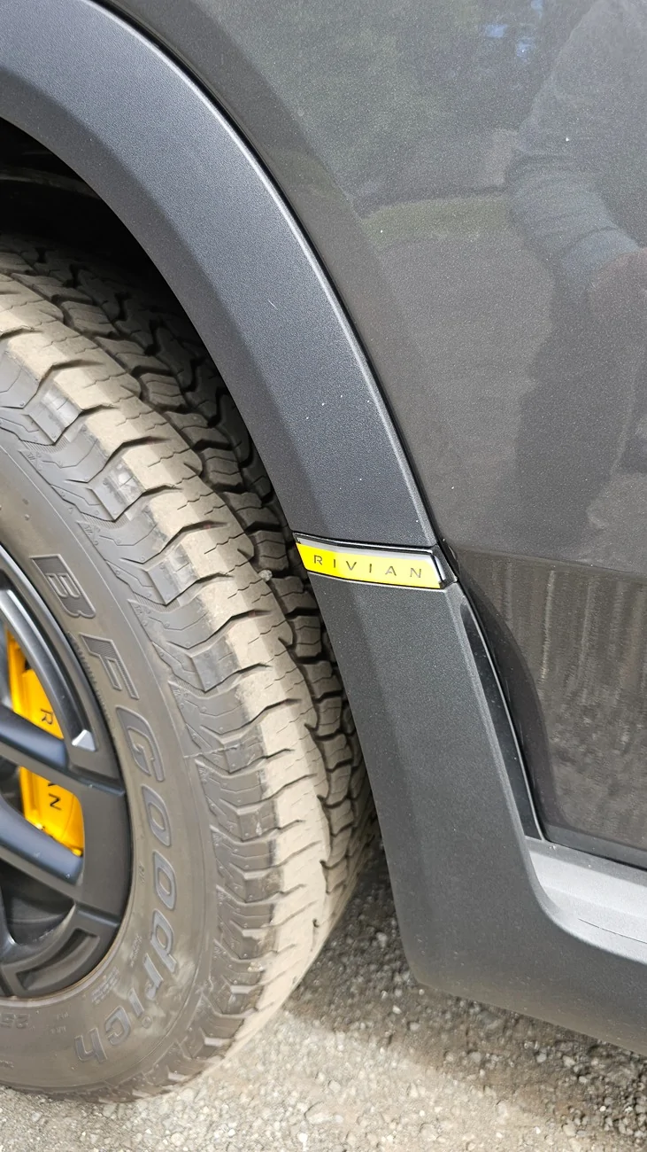 Rivian R1T R1S Test drove Half Moon Grey R2 : Loved it 20260620_104945