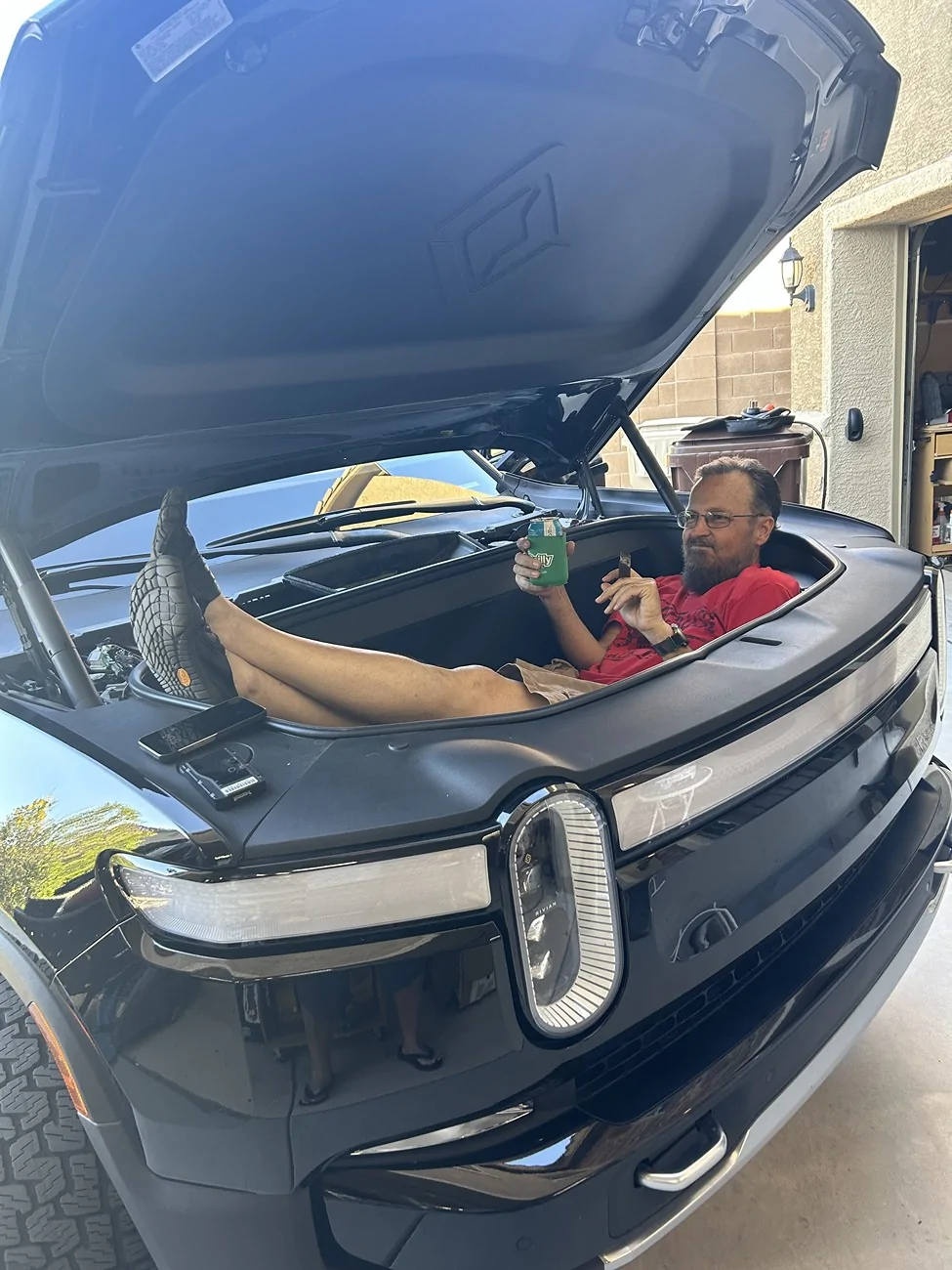 Rivian R1T R1S Poll: How often do you use your frunk? 1782149123230-73