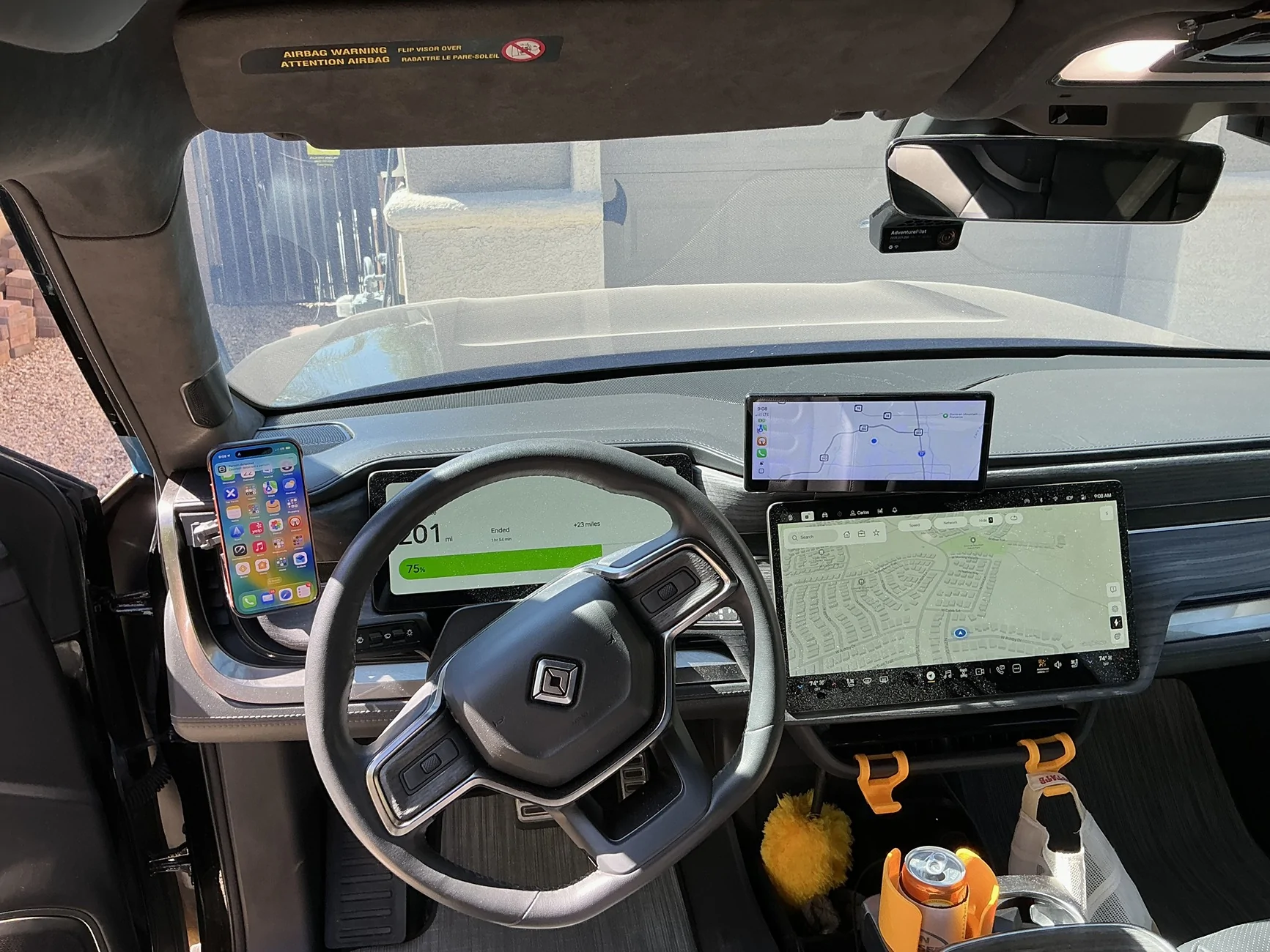 Rivian R1T R1S R1S Phone Mount Recommendations? 1782229567708-to