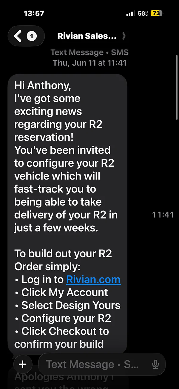 Rivian R1T R1S R2 Orders / VIN / Deliveries List Tracker + Stats 📊 IMG_3562